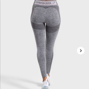 Gymshark high waisted flex in grey/pink
